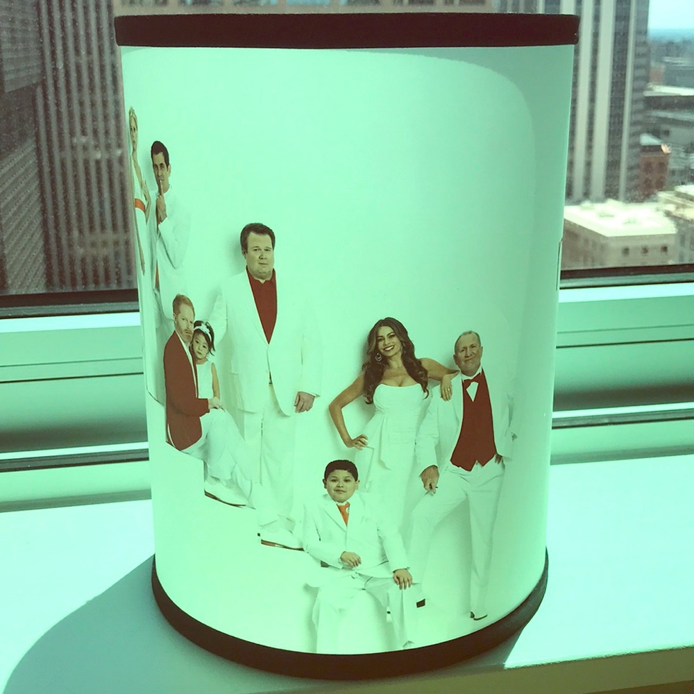 Lamp shade Modern Family